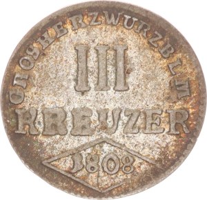 Ferdinand von Österreich, 3 kreuzer,1808