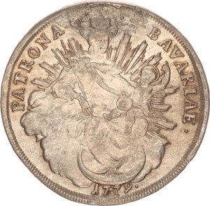 Karl Theodor, taler, mountmark,1779