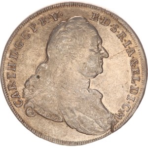 Karl Theodor, taler, mountmark,1779