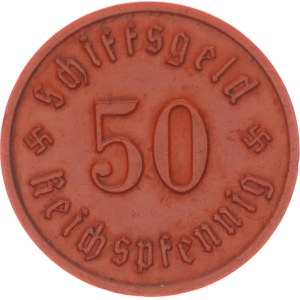 Schiffsgeld kreuzer, 50 pfennig, 1933-1945, Lützow, RRR!,o.J.