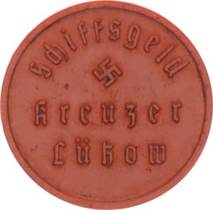 Schiffsgeld kreuzer, 50 pfennig, 1933-1945, Lützow, RRR!,o.J.