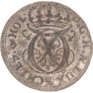 Karl Friedrich, 1 schilling, BH,1707