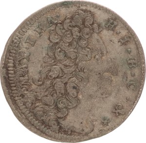 Maximilian II. Joseph, 3 kreuzer,1718