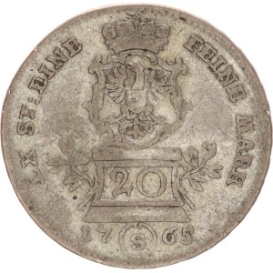 Alexander, 20 kreuzer, S,1765