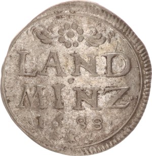 Maximilian II. Emanuel, 2 1/2 kreuzer,1688
