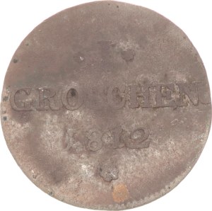 Friedrich Günther, 1 groschen,1812