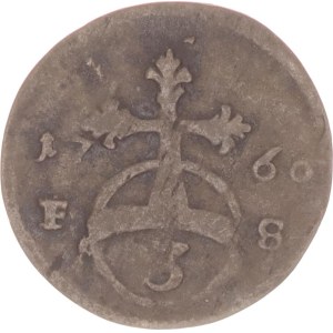 Anna Amalia, 3 pfennig, FS,1760