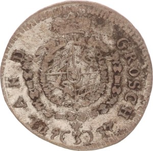 Karl Albrecht, 3 kreuzer,1737