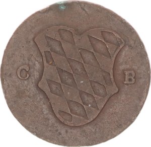 Karl Theodor, 2 pfennig,1795