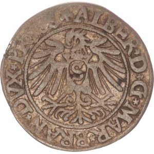 Albrecht von Brandenburg, groschen, Königsberg, mountmark(?),1538
