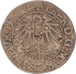 Albrecht von Brandenburg, groschen, Königsberg, mountmark(?),1538