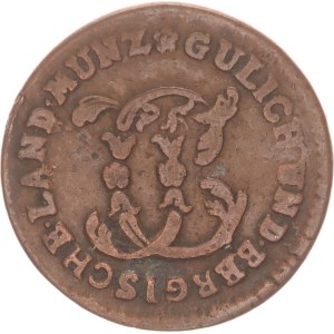 Karl Theodor, 1/2 stüber, PR,1786