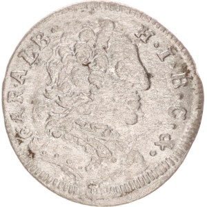 Karl Albrecht, 3 kreuzer,1736