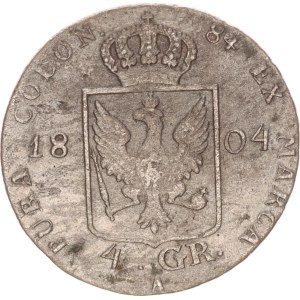 Friedrich Wilhelm III., 4 groschen, A,1804