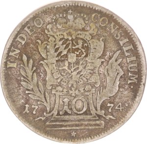 Maximilian III. Joseph, 10 kreuzer,1774