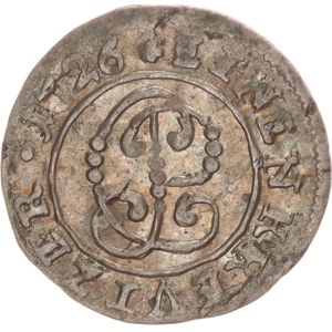 Karl Philipp, 1 kreuzer,1726