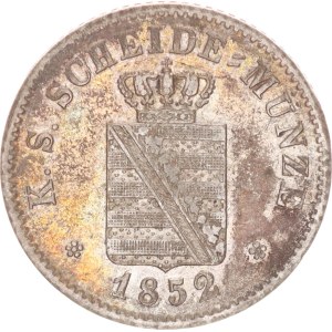 Friedrich August II., 2 neugroschen, F,1852