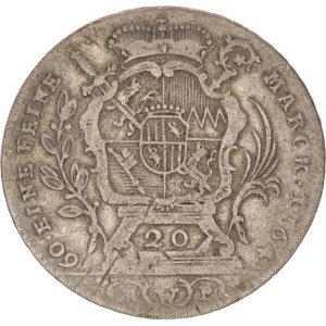 Adam Friedrich von Seinsheim, 20 kreuzer,1764