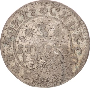 Clemens August von Bayern, 3 stüber,1750