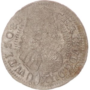 Christian Ulrich, 1 kreuzer, scarce year,1680