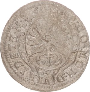 Christian Ulrich, 1 kreuzer, scarce year,1680