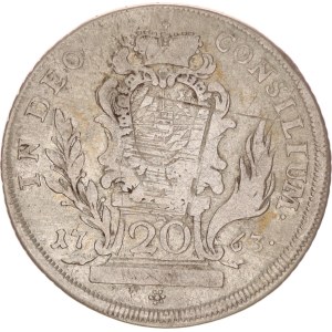 Maximilian III. Joseph, 20 kreuzer, A,1763