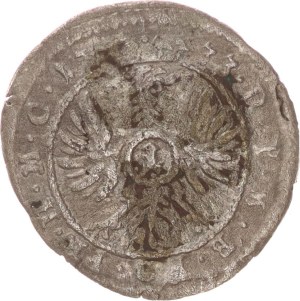 Karl Wilhelm Friedrich, 1 kreuzer,1733