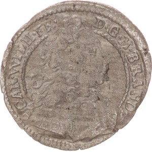 Karl Wilhelm Friedrich, 1 kreuzer,1733