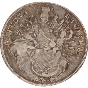Karl Theodor, taler,1778