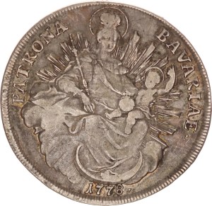 Karl Theodor, taler,1778