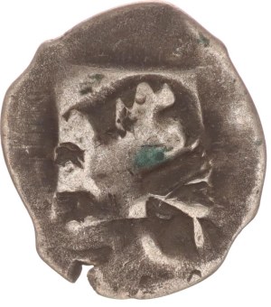Stephan III., Johann II., Friedrich(1375-1392), Neuötting Hund von Baum, pfennig,o.J.