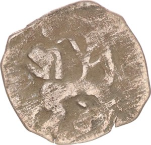Stephan III., Johann II., Friedrich(1375-1392), Neuötting Hund von Baum, pfennig,o.J.