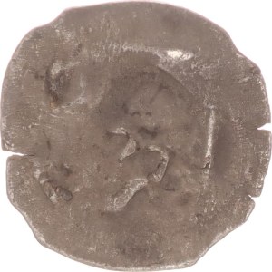 Stephan III., Johann II., Friedrich(1375-1392), Neuötting Hund von Baum, pfennig,o.J.