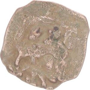 Stephan III., Johann II., Friedrich(1375-1392), Neuötting Hund von Baum, pfennig,o.J.
