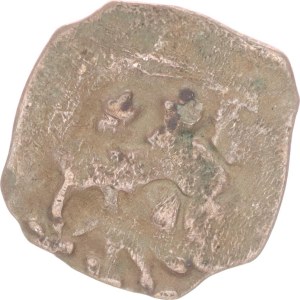 Stephan III., Johann II., Friedrich(1375-1392), Neuötting Hund von Baum, pfennig,o.J.