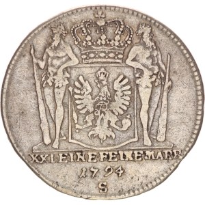Friedrich Wilhelm II.(1786-1797), 2/3 taler,1794