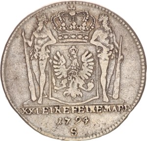 Friedrich Wilhelm II.(1786-1797), 2/3 taler,1794