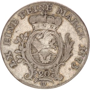 Karl Friedrich, 20 kreuzer,1773