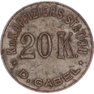 20 kreuzer, Kriegsgefangenen Lager, K.u.K. Offiziers-station,