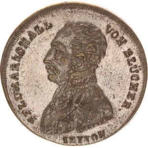 Blücher jeton, War of Brienne, 33mm,1814