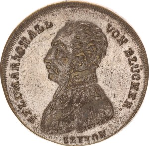 Blücher jeton, War of Brienne, 33mm,1814