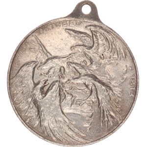 Silver medal, 100th anniversary of the Battle of the Nations,1913