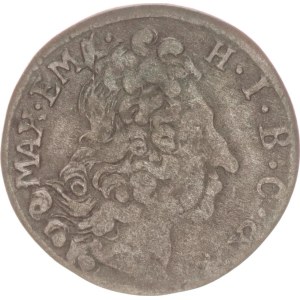 Maximilian II. Emanuel, 1 kreuzer, R!,1721
