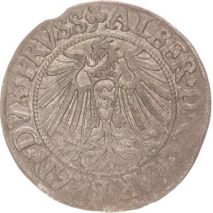 Albrecht von Brandenburg, groschen, Königsberg,1542