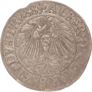 Albrecht von Brandenburg, groschen, Königsberg,1542