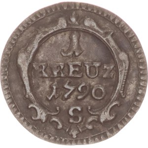 Alexander, 1 kreuzer, S,1790