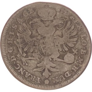 mit titel Franz I., 10 kreuzer, FH,1765/1764
