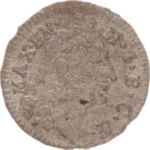 Maximilian II. Emanuel, 1 kreuzer, scratch, RR!,1721