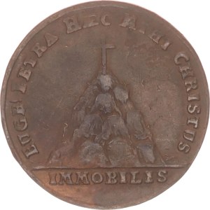 Ernst Peter Hecht Mzn. in Zellerfeld, rechenpfennig,1728