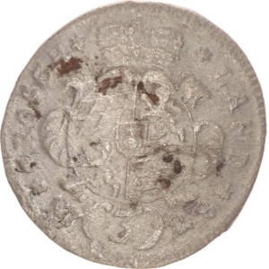 Karl Albrecht, 3 kreuzer,1728